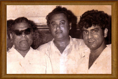 Sonik Omi with Kishore Kumar